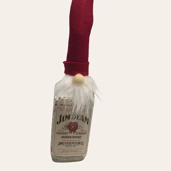 Santa Gnome Bottle Topper Christmas holiday - Picture 5 of 12